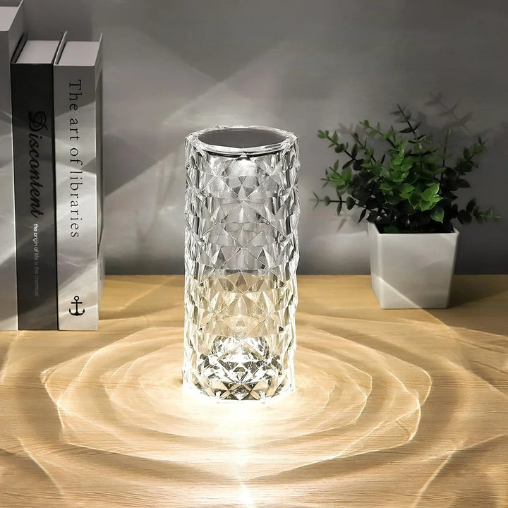 Acrylic Touch Sensor Lampe med 16 Farver