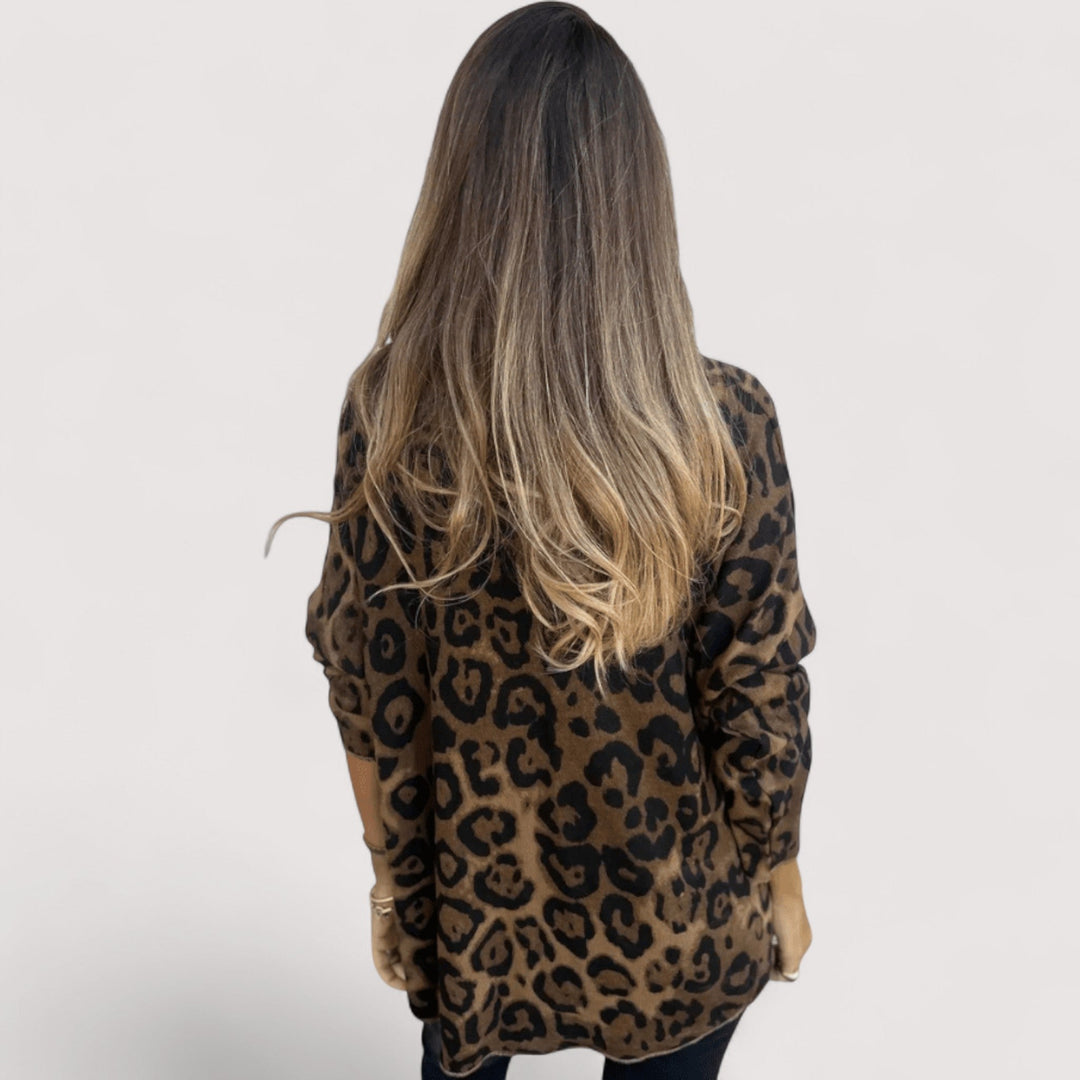 Astrid™ | Letvægts Leopardprint Top