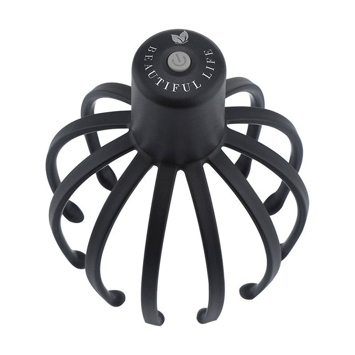 Genopladeligt Blæksprutte Hovedmassageapparat med Vibrationer
