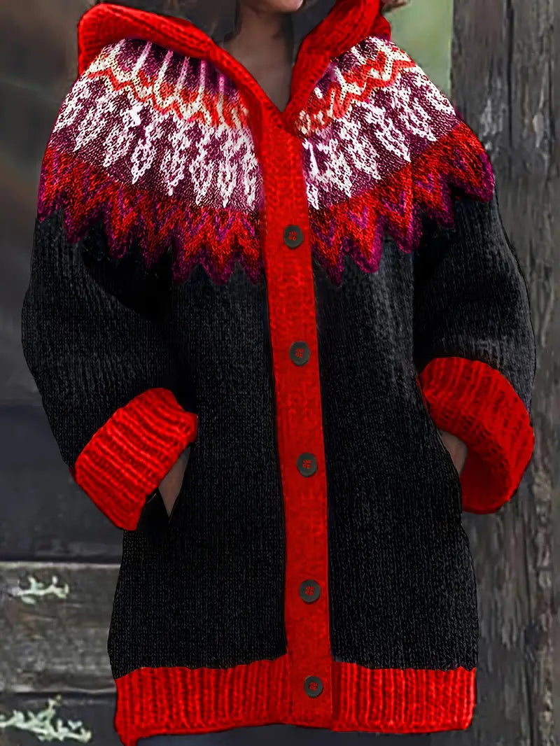 Adeline™ | Casual Hættetrøje Cardigan