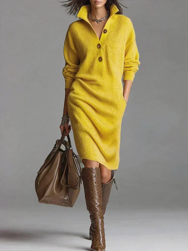 Fatima™ | Stylish Sweater Dress