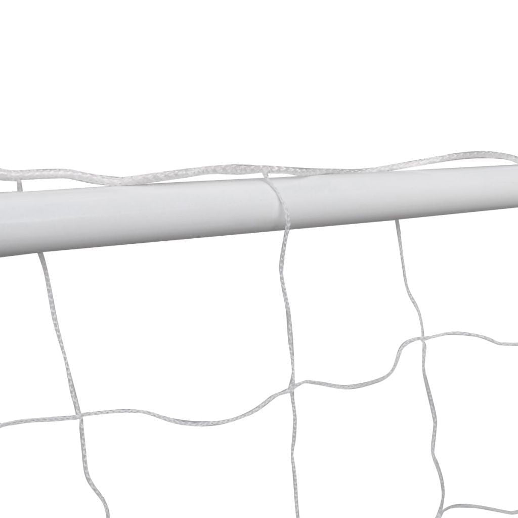 Robust Stål Fodboldmål Sæt med Vandtæt Net