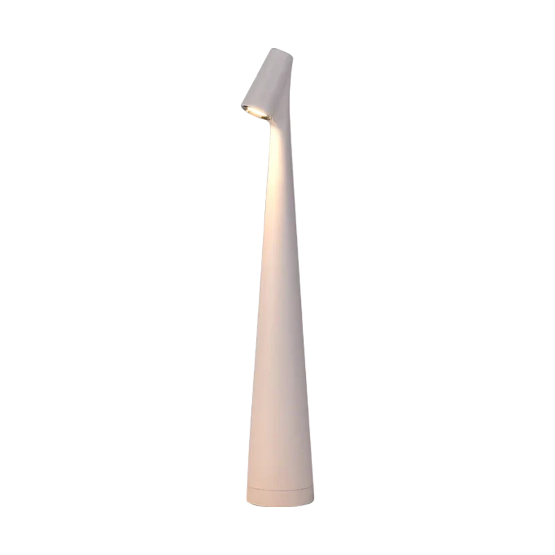 Dæmpbar Aztec Touch Bordlampe i Metal og Stof