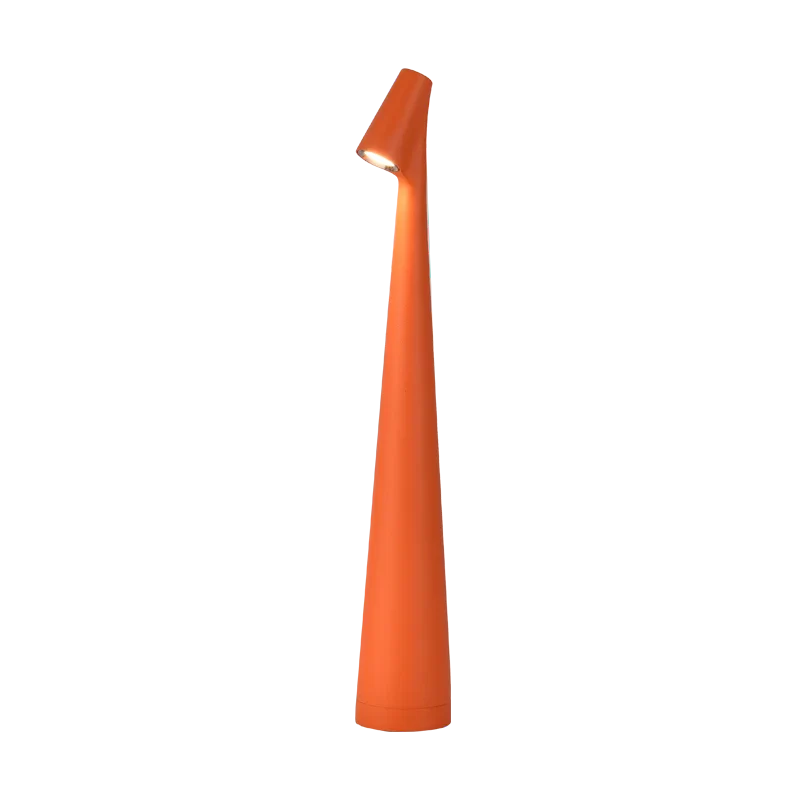 Dæmpbar Aztec Touch Bordlampe i Metal og Stof