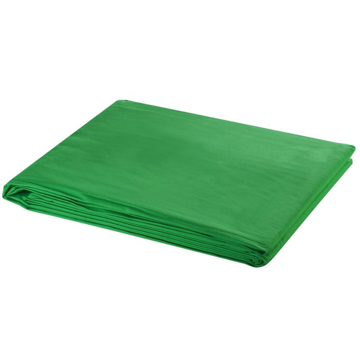 Grøn Bomulds Chroma Key Baggrund Uden Sømme 500 x 300 cm