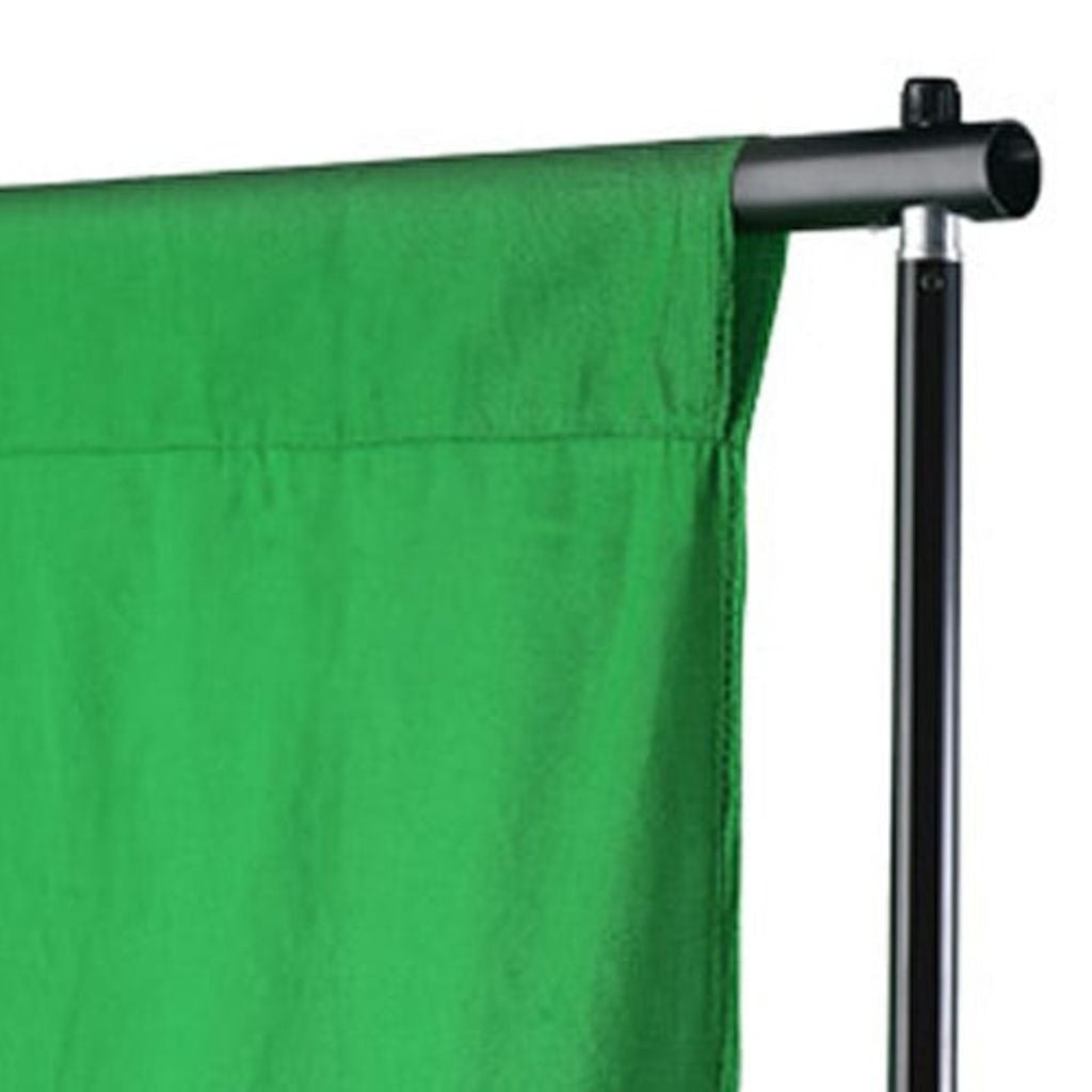 Grøn Bomulds Chroma Key Baggrund Uden Sømme 500 x 300 cm