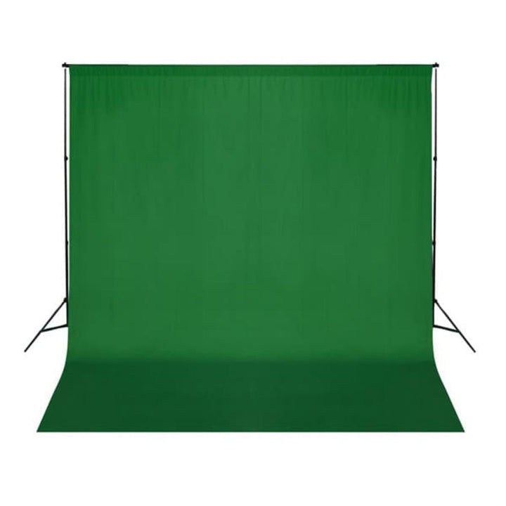 Grøn Chroma Key Baggrund i Premium Bomuld 300 x 300 cm