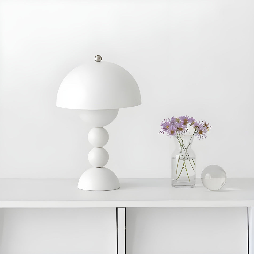 Dæmpbar Skandinavisk Blomsterbordlampe med LED