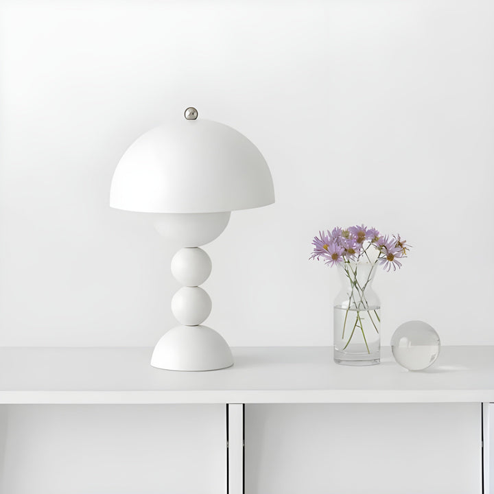 Dæmpbar Skandinavisk Blomsterbordlampe med LED