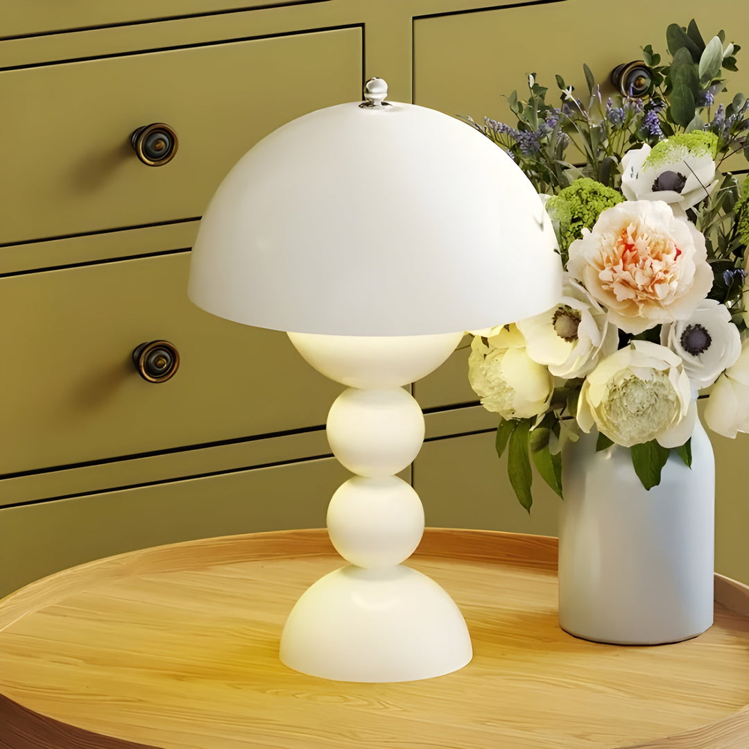 Dæmpbar Skandinavisk Blomsterbordlampe med LED