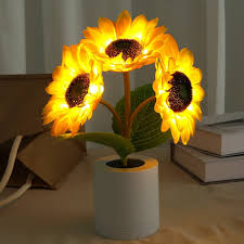 Solskins LED Bordlampe med Genopladeligt USB Batteri