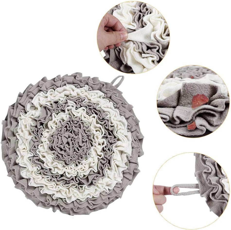 Interaktiv Snuffle Mat til Hunde i Holdbart Syntetisk Fiber