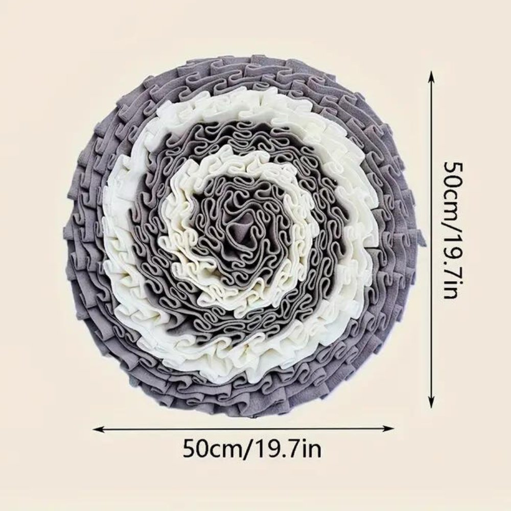 Interaktiv Snuffle Mat til Hunde i Holdbart Syntetisk Fiber