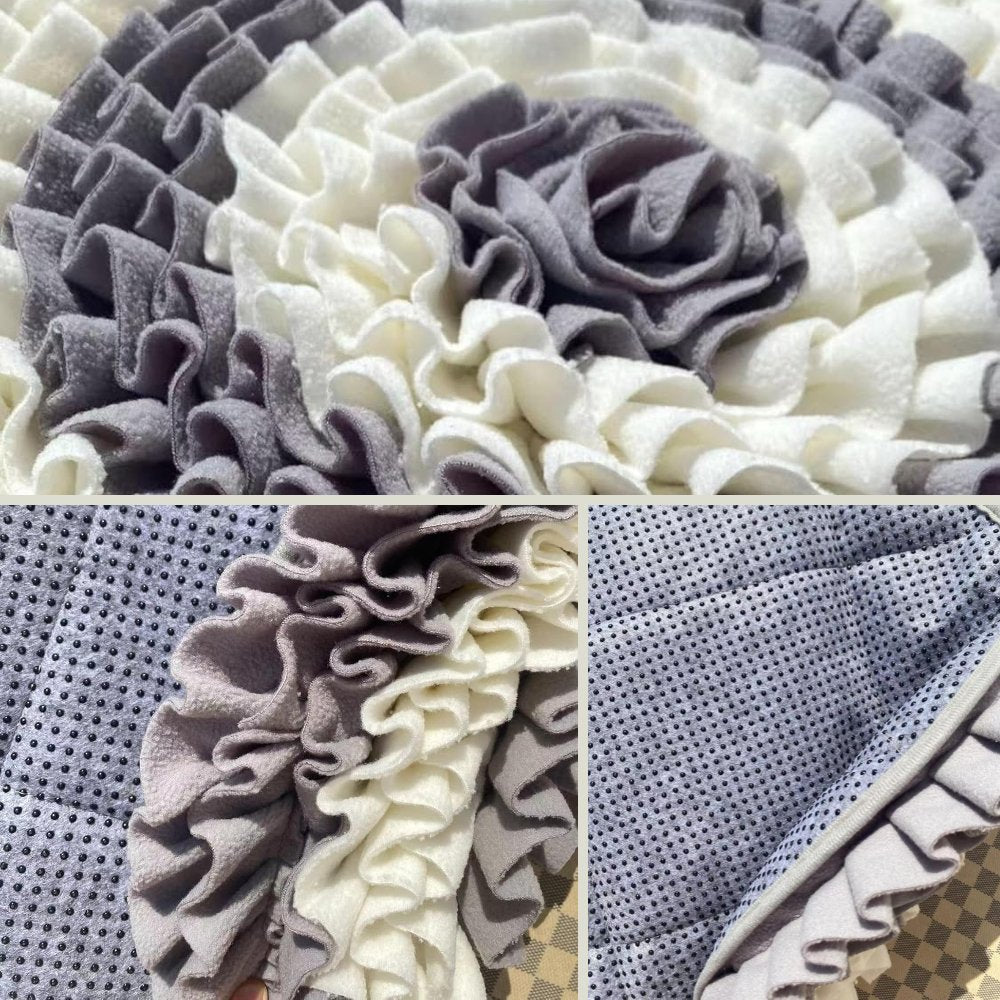 Interaktiv Snuffle Mat til Hunde i Holdbart Syntetisk Fiber