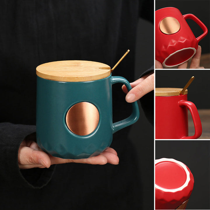 Keramisk Kaffe Krus 401-500ml med Unikt Design