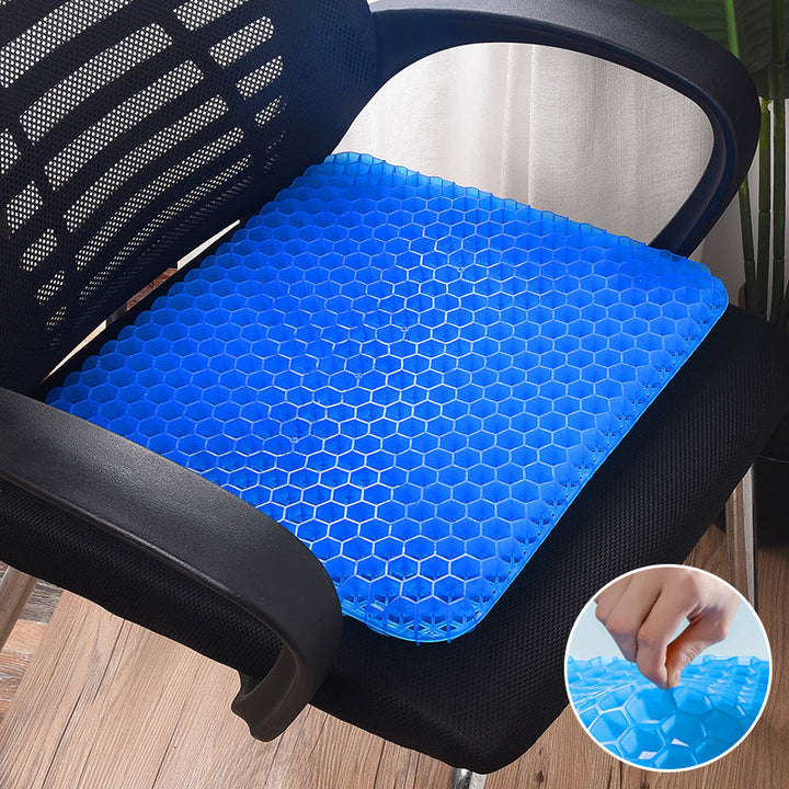 Ergonomisk Gel Sædepude med Kølende Betræk