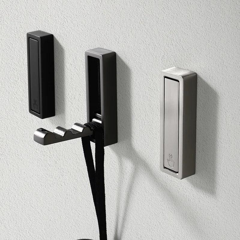 Foldbare Metal Væghængere til Frakker og Tasker - Minimalistisk Design