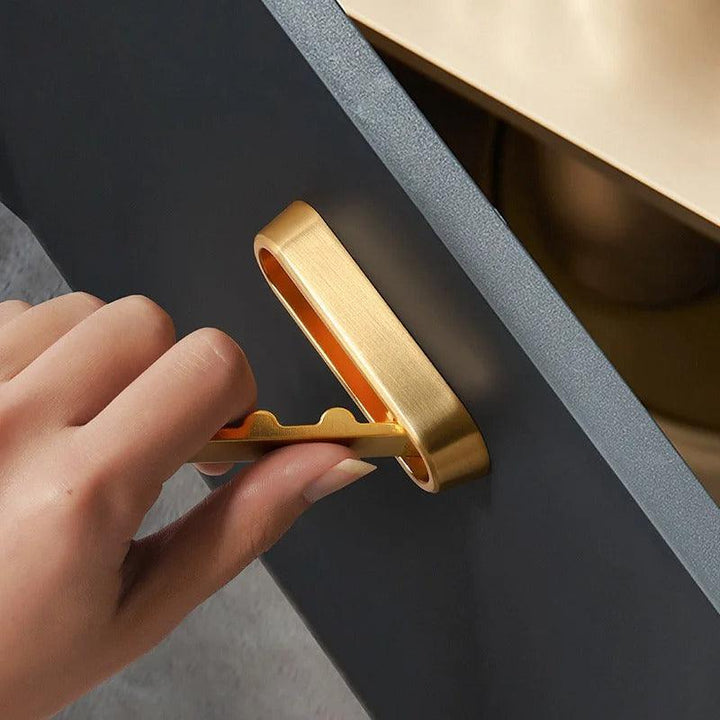 Foldbare Metal Væghængere til Frakker og Tasker - Minimalistisk Design