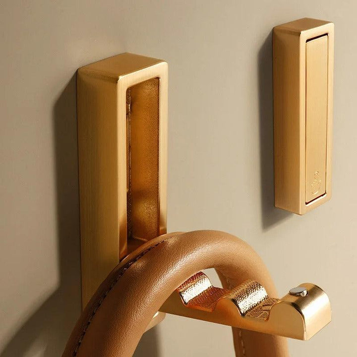 Foldbare Metal Væghængere til Frakker og Tasker - Minimalistisk Design