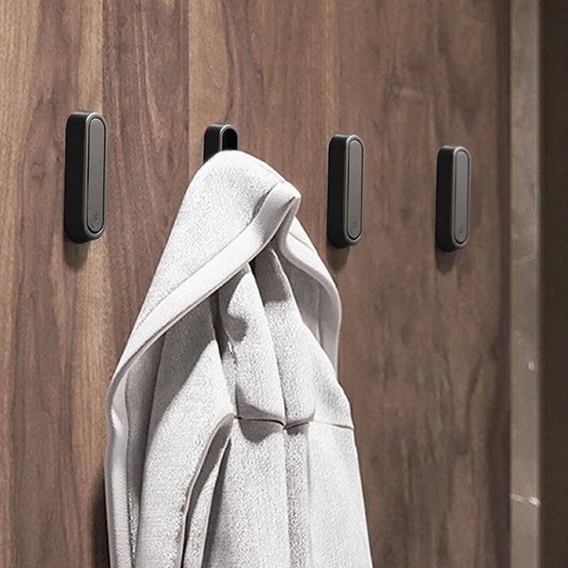 Foldbare Metal Væghængere til Frakker og Tasker - Minimalistisk Design