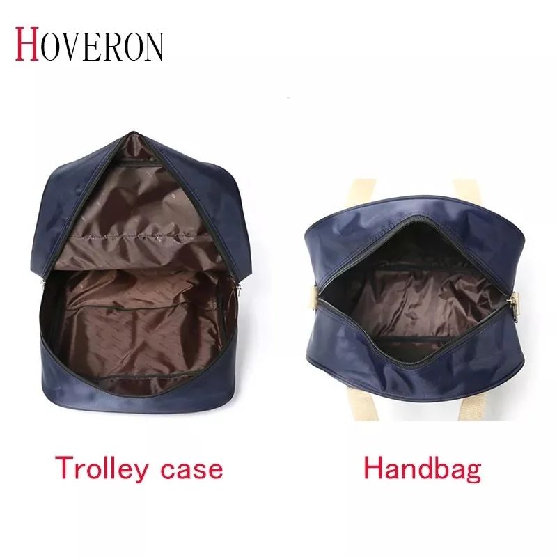 Stilfuldt 2 i 1 Rejsetaske Sæt med Boarding Taske