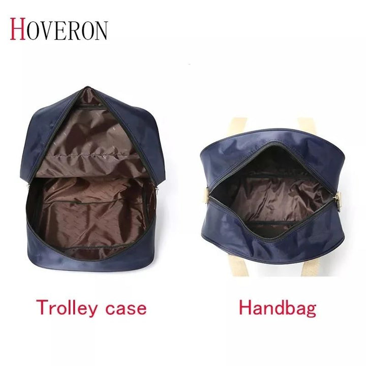 Stilfuldt 2 i 1 Rejsetaske Sæt med Boarding Taske