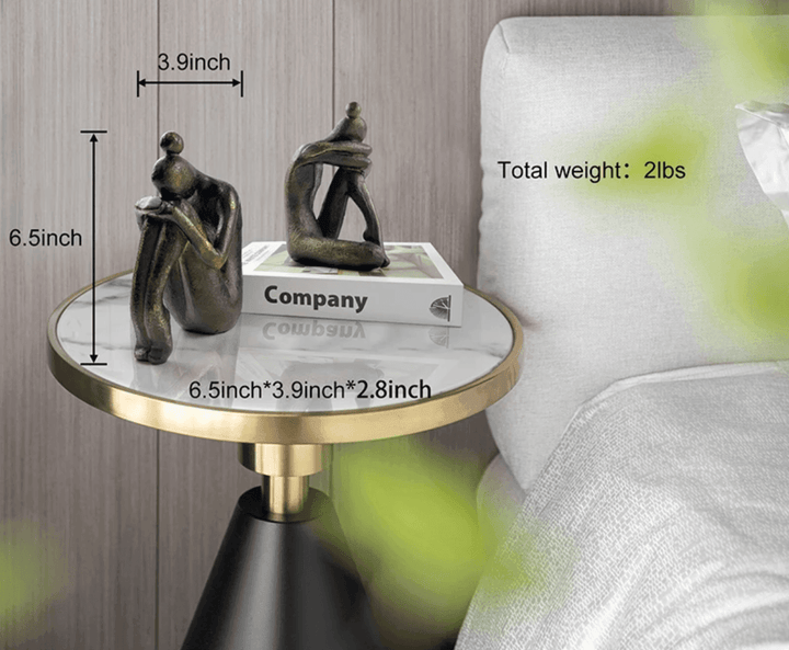 Menneskeformede Resin Bogholdere til Elegant Indretning