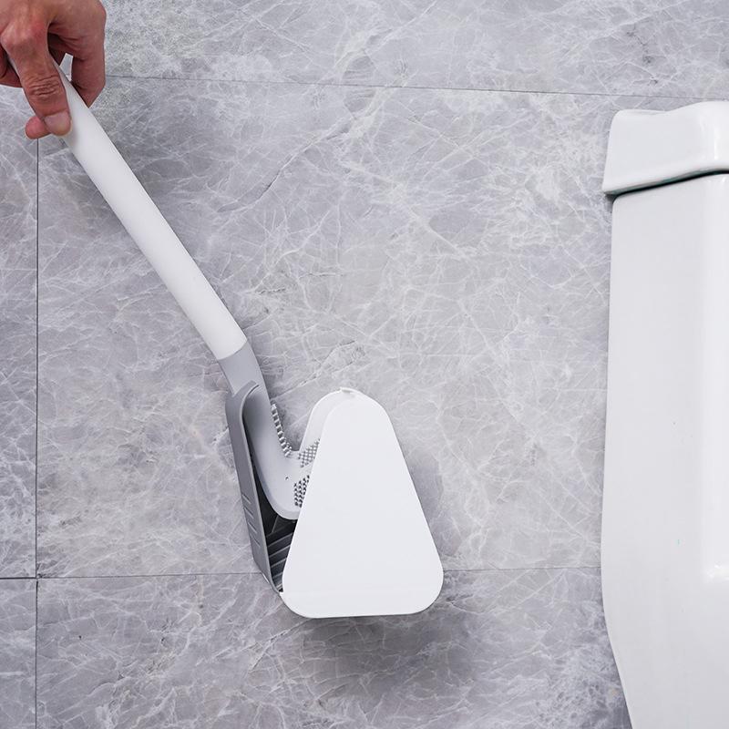 Golf Toiletbørste med Langt Håndtag og Vægbeslag