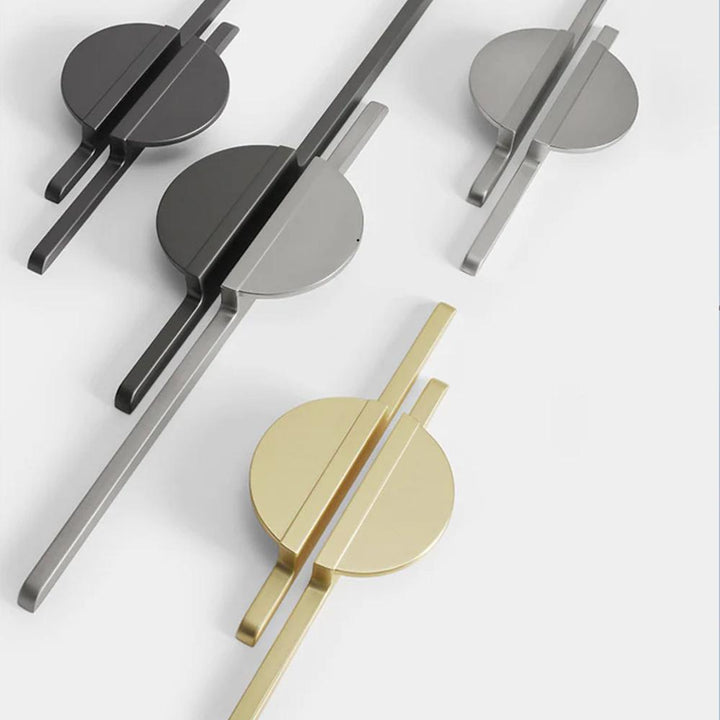 Halvmåne Skabshåndtag i Zinklegering - Moderne Design
