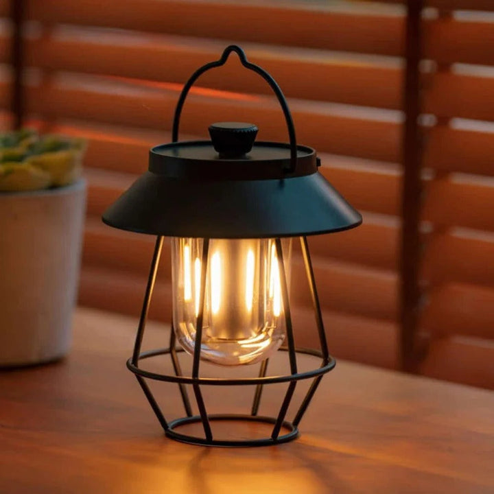 Genopladelig Trådlampe til Udendørs Brug med Justerbar Farvetemperatur