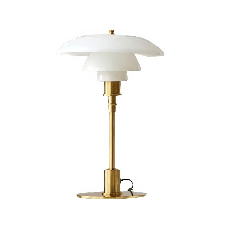 Dæmpbar Bueformet Bordlampe med E27 Base