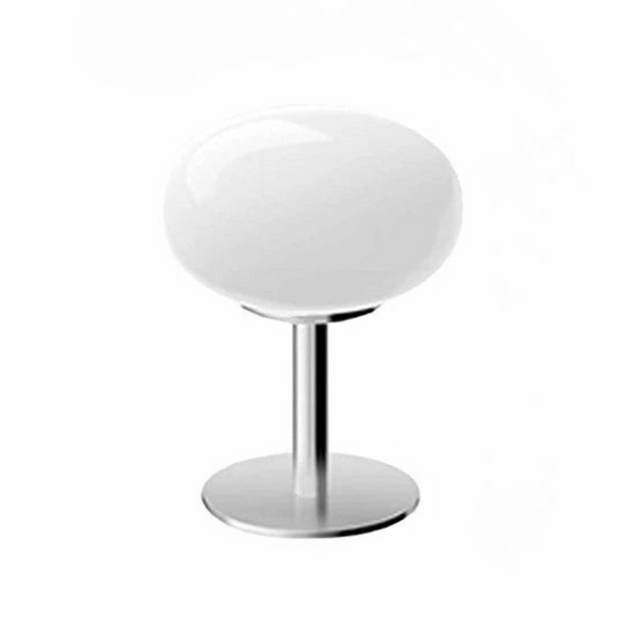 Dæmpbar Rund LED Bordlampe med Justerbar Lysstyrke