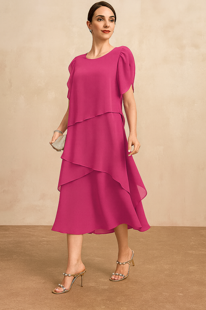 Jean™ | Klassisk Chiffon Kjole