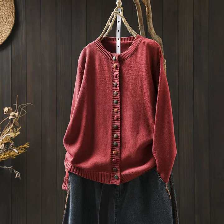 Gretchen™ | Komfortabel og Stilfuld Cardigan