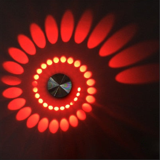 Spiral LED Downlight med Børstet Nikkelfinish