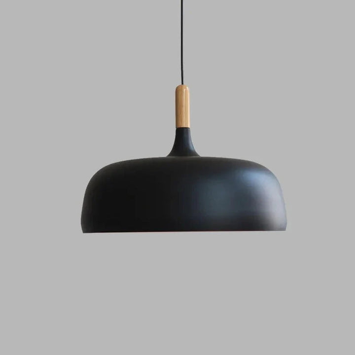 Moderne Miljøvenlig Pendellampe i Genanvendt Metal og Glas