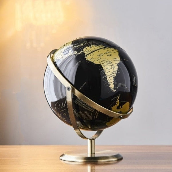 Vintage Geografisk Globus med Klassisk Design