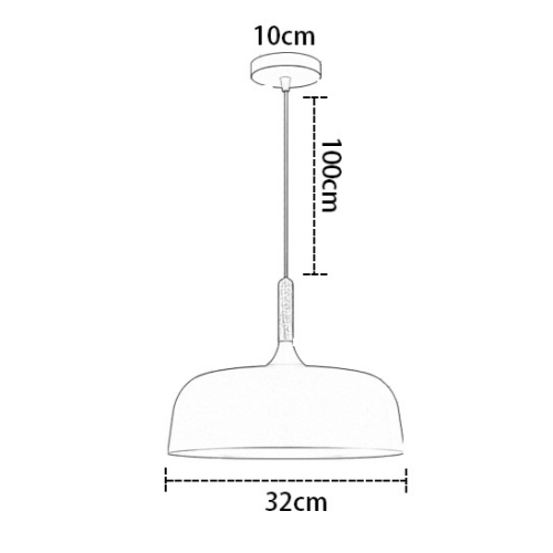 Moderne Miljøvenlig Pendellampe i Genanvendt Metal og Glas