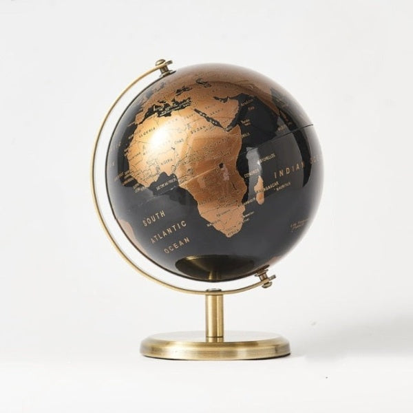 Vintage Geografisk Globus med Klassisk Design