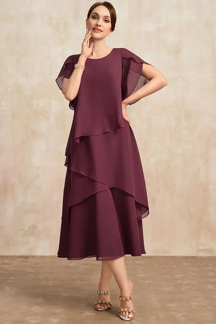 Jean™ | Klassisk Chiffon Kjole