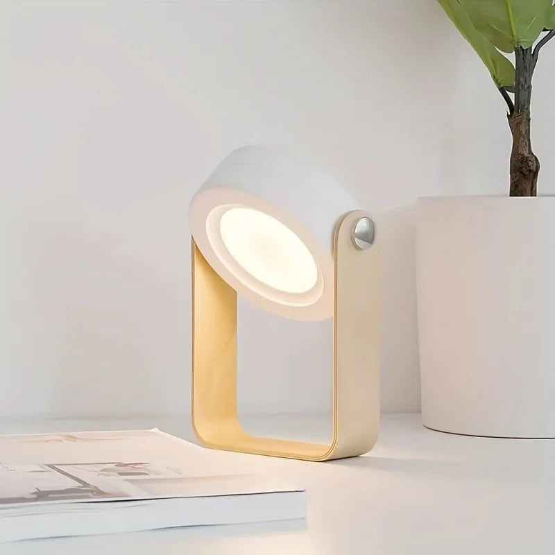 Genopladelig 4-i-1 Bærbar Lanterne og Bordlampe med Dæmpbar LED