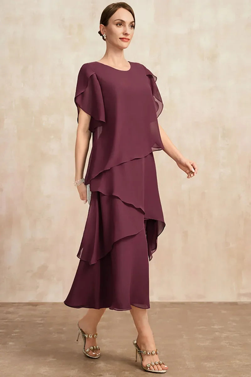 Jean™ | Klassisk Chiffon Kjole