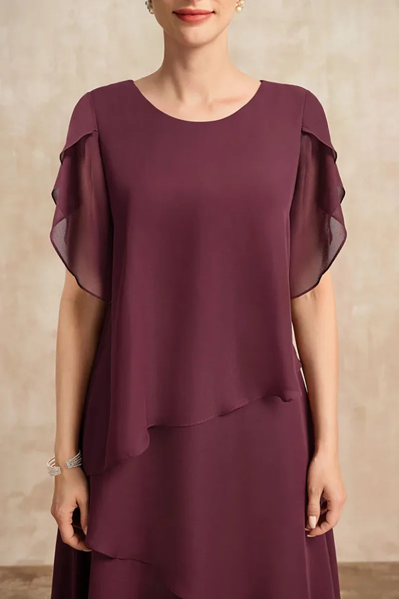 Jean™ | Klassisk Chiffon Kjole