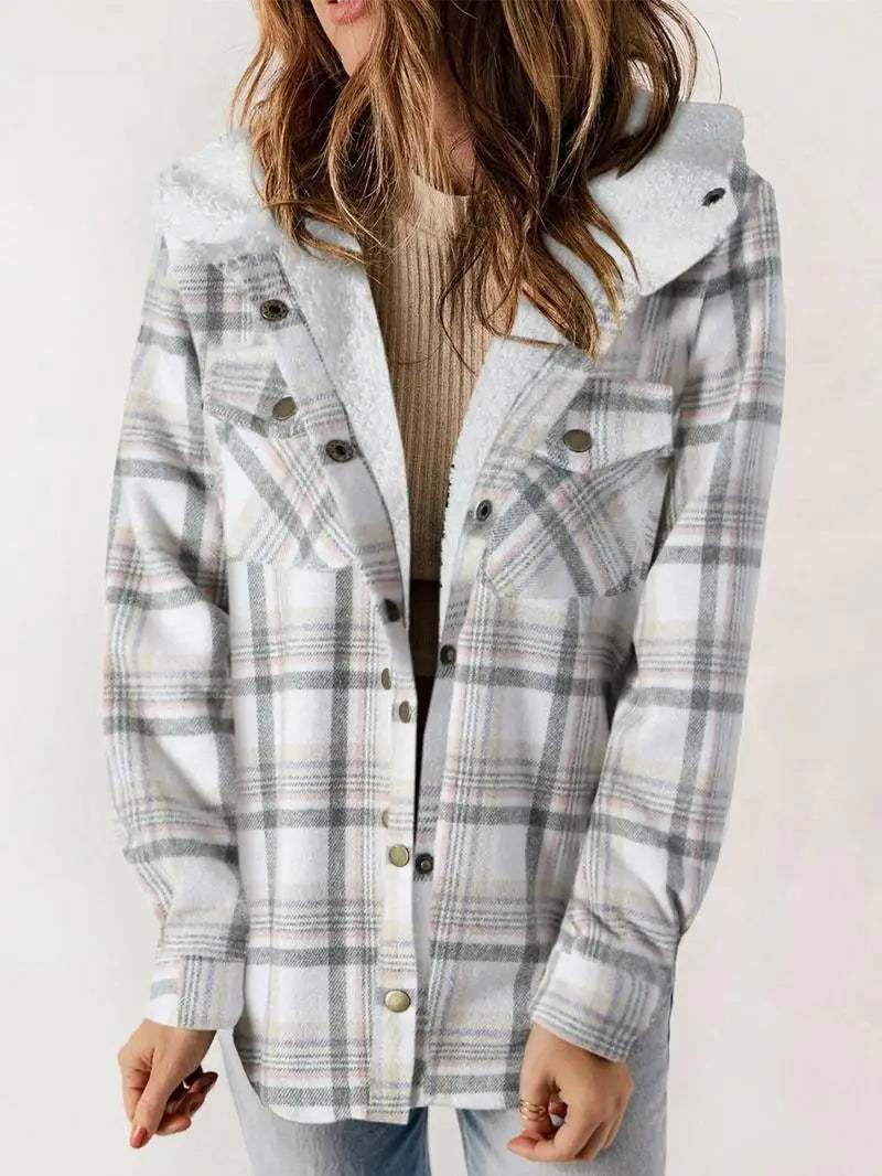Cathy™ | Cozy Plaid Jakke