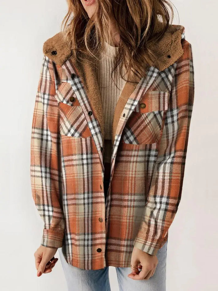 Cathy™ | Cozy Plaid Jakke