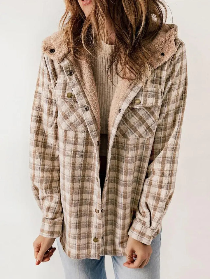 Cathy™ | Cozy Plaid Jakke