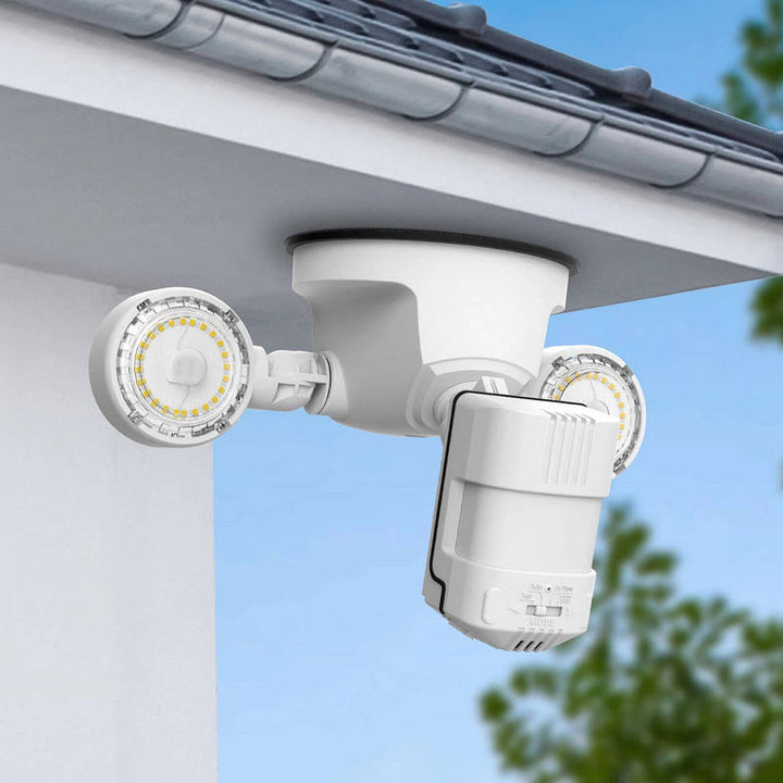 Bevægelsessensor LED Flutlys 2000 Lumen 320° Strålevinkel