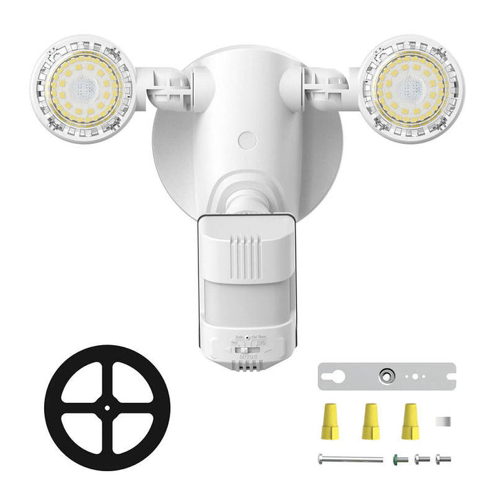 Bevægelsessensor LED Flutlys 2000 Lumen 320° Strålevinkel