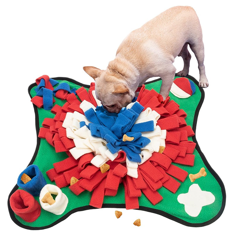 Interaktiv Snuffle Mat til Hunde - Stimulering af Jagtinstinkter