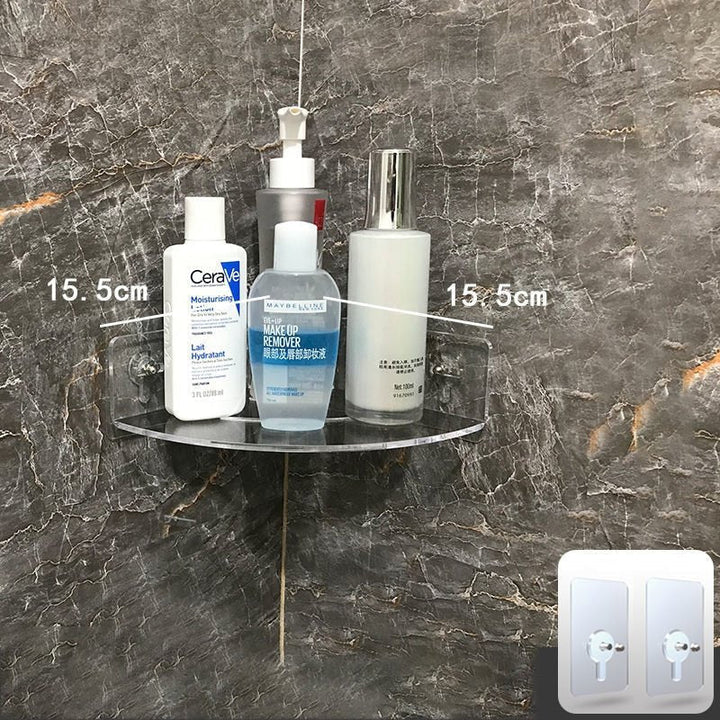 Usynlige Vægmonterede Akrylhylder til Elegant Display